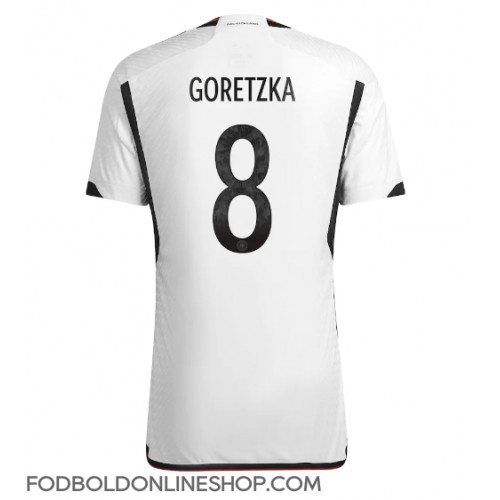 Tyskland Leon Goretzka #8 Hjemmebanetrøje VM 2022 Kortærmet